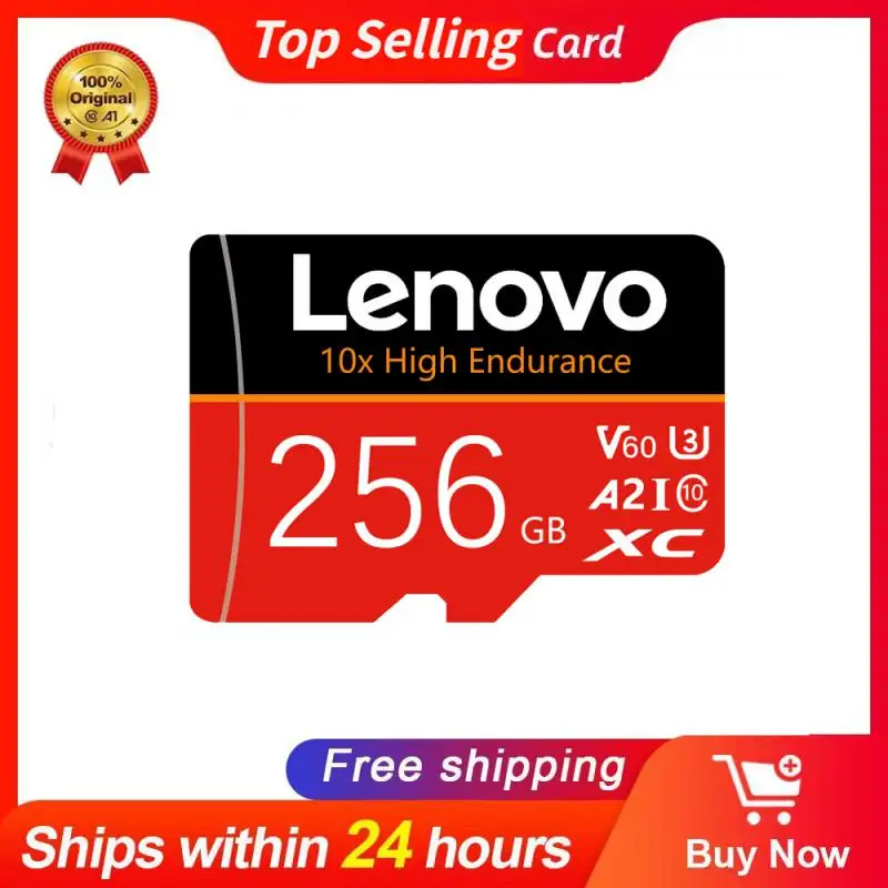 

Lenovo V60 Flash Micro Tf Sd Card 128GB Tarjeta De Memoria High Speed 100mb/s A2 U3 SD Card 2TB For Gaming/Drone Free Shipping