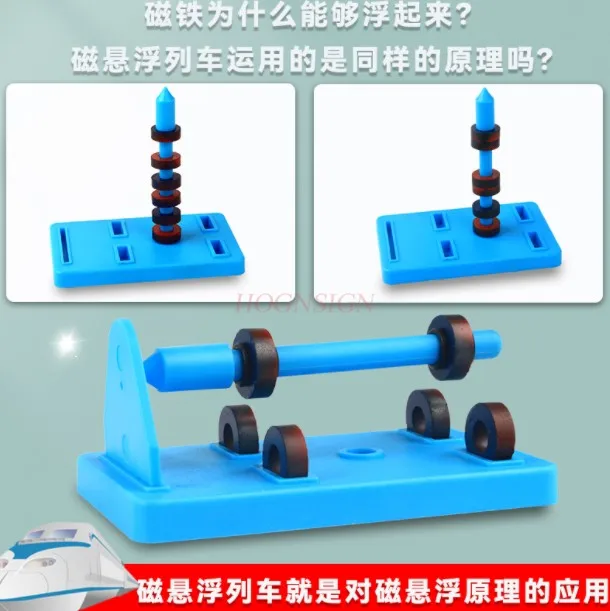 Science Magnets Experiment Set for Kids Electricity and Magnetism Kit for Students Kit Physics Lab Basic Circuit Tools Learn