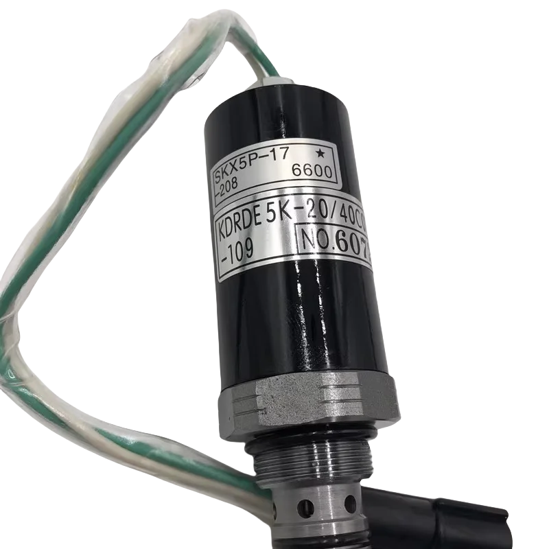 Hydraulic Pump Proportional Solenoid Valve for Excavator Hyundai 200 210 215 225 Doosan 150 220 Large Pump KDRDE5K-20/40C07-109