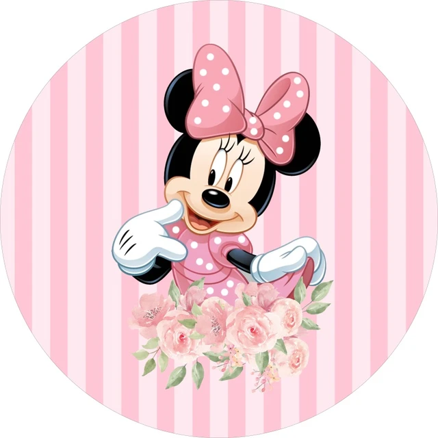 Party Lover - Fondo de Minnie Mouse 🎀 para el cumpleaños