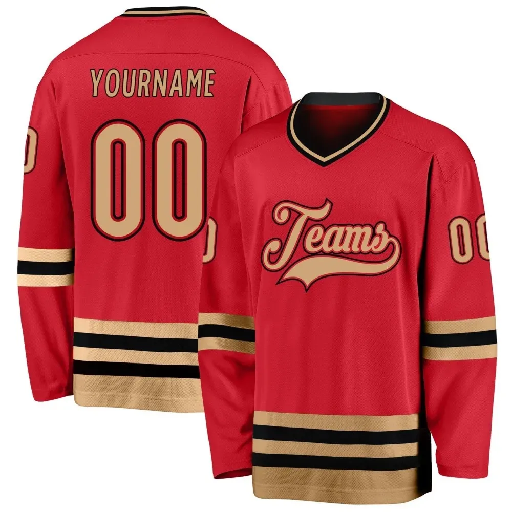 thumbnail image 1 of Camiseta de hockey sobre hielo personalizada, impresión personalizada de su nombre y número, camisetas de equipo, camisetas de entrenamiento de competición para hombres, mujeres y jóvenes, 1 of 5