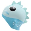 Children Swimming Silicone Waterproof Cap Kids Cartoon Swim Pool Diving Hat Ear Protection 1