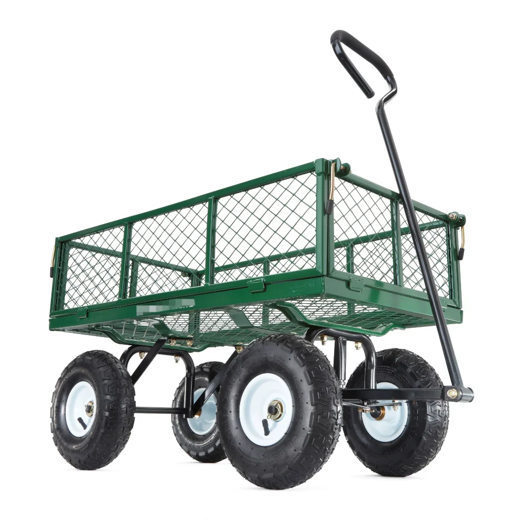 

GOR400 400-lb. Стальная Сетчатая садовая тележка с шинами 10 дюймов