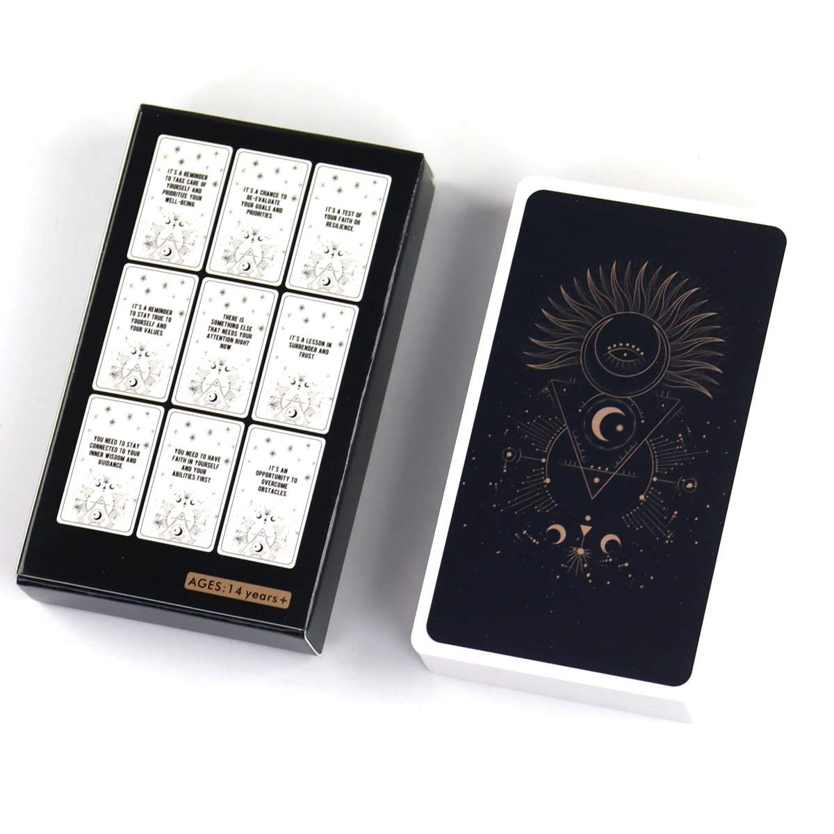 Whispers Of Insight Oracle Cards For Family Party High Quality Fortune Telling Divination Tarot Cards Deck Game 4