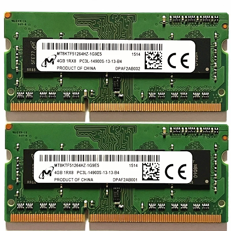 Micron-Memoria RAM ddr3 para ordenador portátil, 4gb, 1866MHz, 4GB