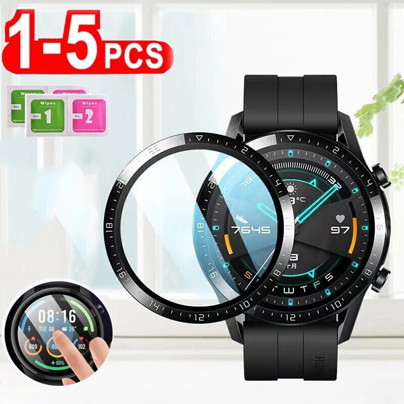 

Screen Protector Film For Huawei Watch GT 3 2 GT3 GT2 42mm 46mm Runner Cover Smart Watch Soft Glass Protective Film Accessories