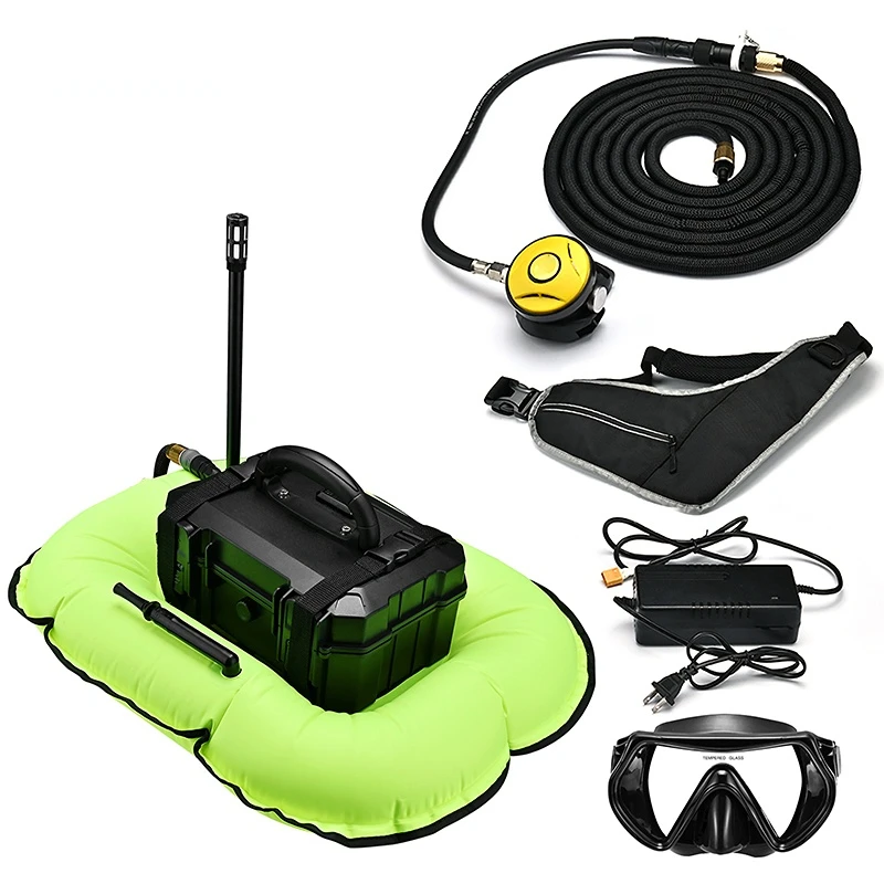 Portable Scuba Diving Equipment Underwater Rebreather Machine Deep  Cylinder Tank for Oxygen Fishing 
