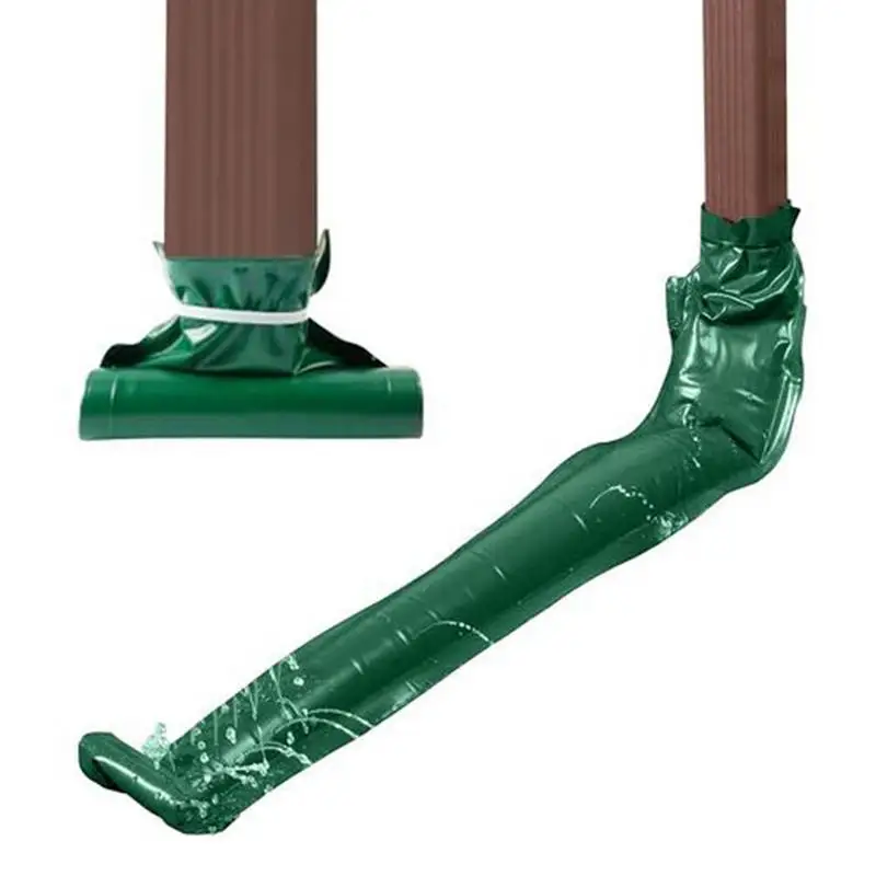 Drain Away Downspout Extender Automatic Downspout Diverter Rain Gutter Extender Flexible Gutter Extension Rain