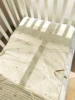 Newborn baby embroidered cotton breathable napping pad folding portable mattress 4