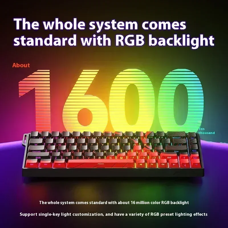 AULA Win60 68He Magnetic Switch Mechanical Keyboards Rgb Hot