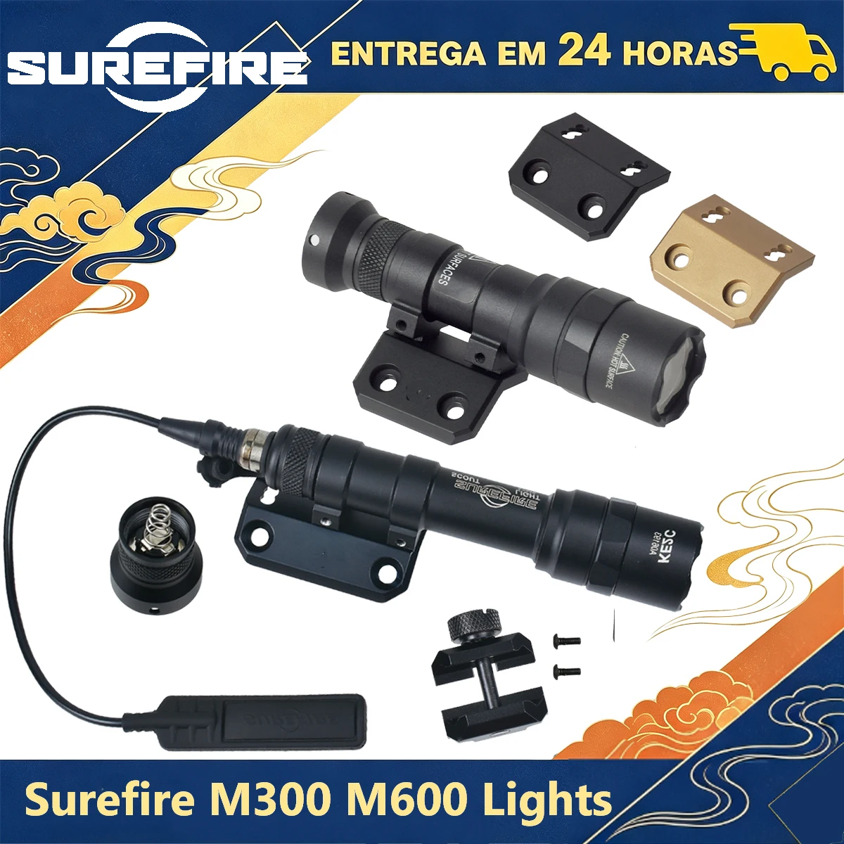  slider image of Tactical Surefire M300 M600C