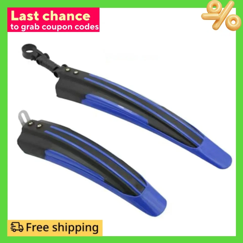 2PCS Mountain Road Bike Mudguard Rear Mud Guard Wings Bicycle Fenders For Bicycle Accessories
