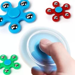 New Fidget Spinner Toy Autism Mood Squeeze Decompression Anti Stress Funny Gadget Flip Spinning Fidget Toys Kids Gifts