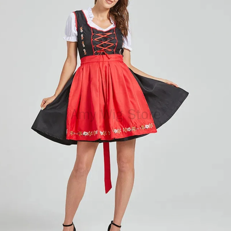 

3 шт., женские традиционные костюмы на Октоберфест, карнавал, Хэллоуин