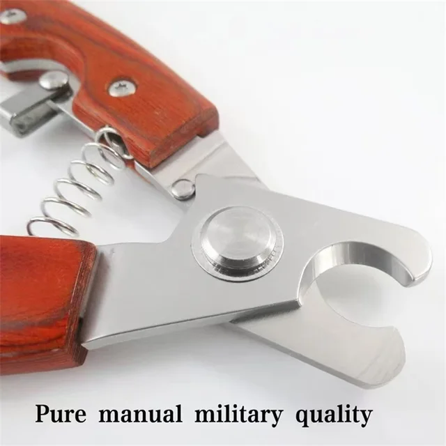 Pet Nail Clippers Wooden Handle Dog Nail Clippers Pet Grooming And Cleaning Tools Pet Nail Clippers 6