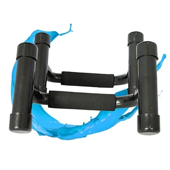 1 Pair Pushup Bars Stands Handles Exercise and Fitness Skid-Resistant Equipment for Men and Women Workout (Black) 2