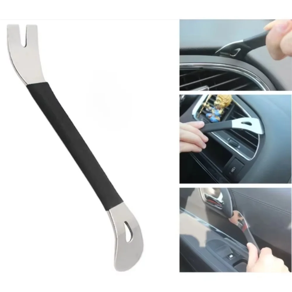 Auto-Innenraum-Clip-Panel-Verkleidungs-Montage- und Demontagewerkzeuge Edelstahl-Hebelstange Umrüstungs-Montagewerkzeug Auto-Zubehör – Detail 3