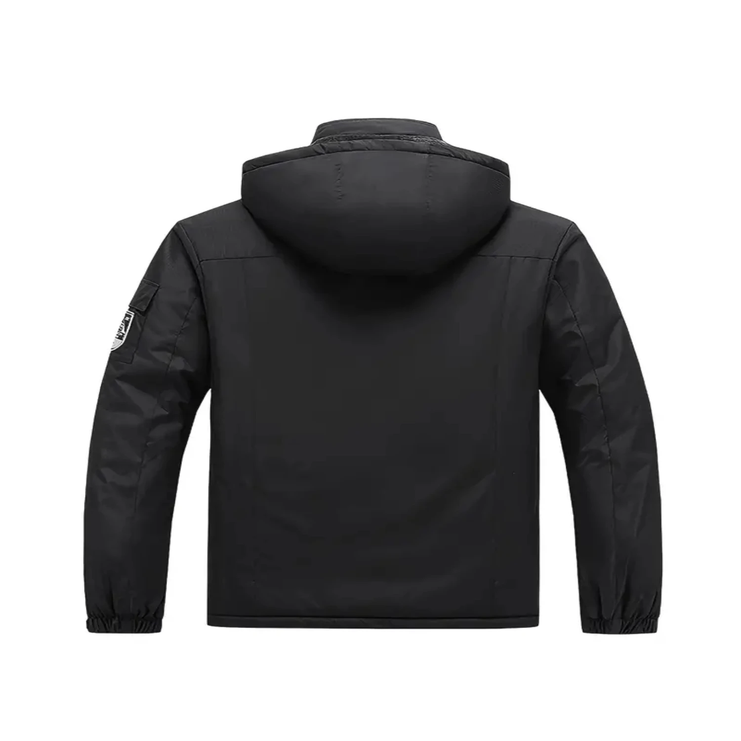 Men's Fleece Thickened Waterproof Jacket Outdoor Sports Mountaineering Padded Jacket