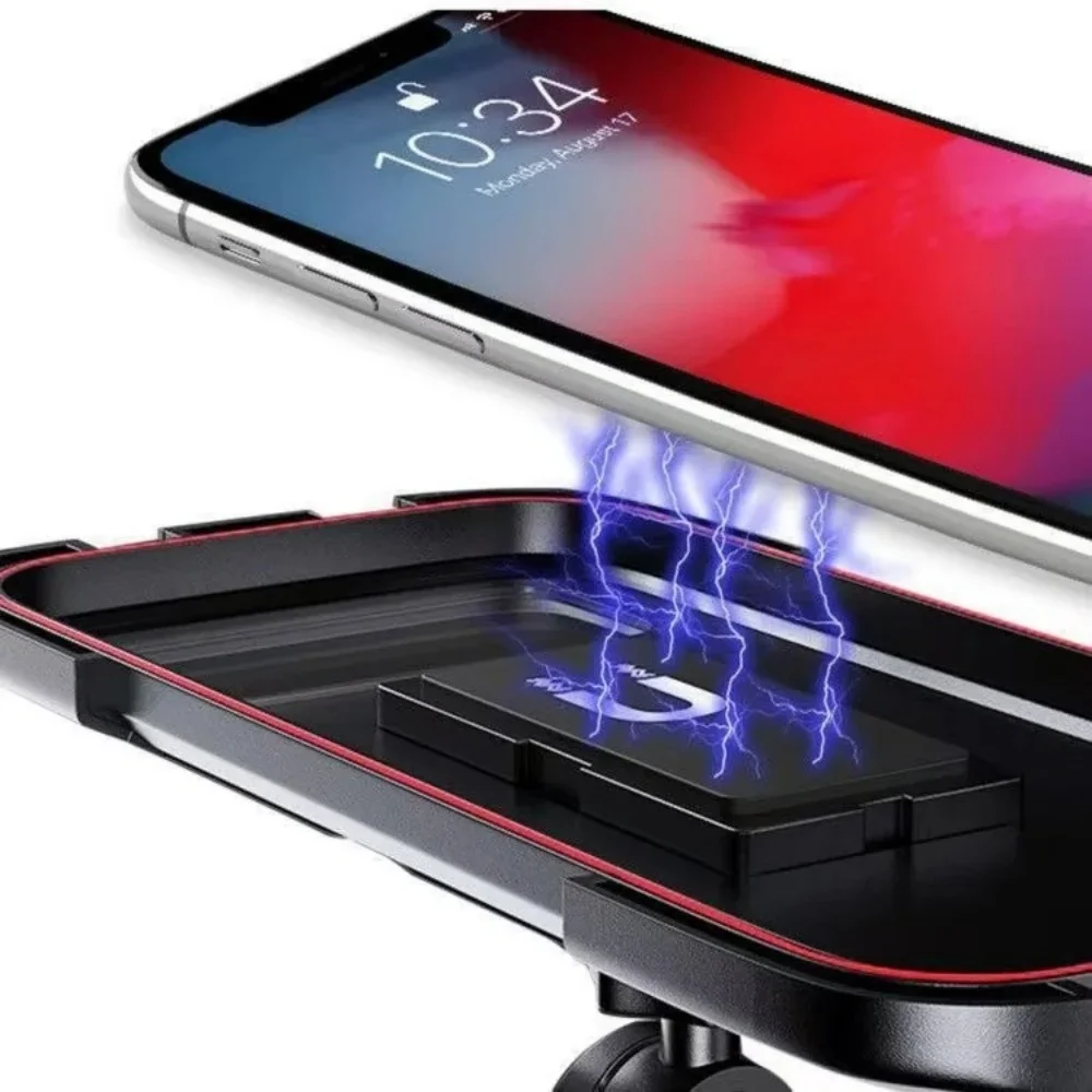 360 ° Supporto Girevole e Regolabile per Cellulare da Moto, Universale per Bicicletta, GPS, Impermeabile, Supporto per Cellulare da Moto e Bici - immagine 4