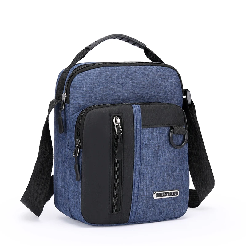 Men's crossbody bag with adjustable shoulder straps, multifunctional shoulder bag, casual outdoor bag