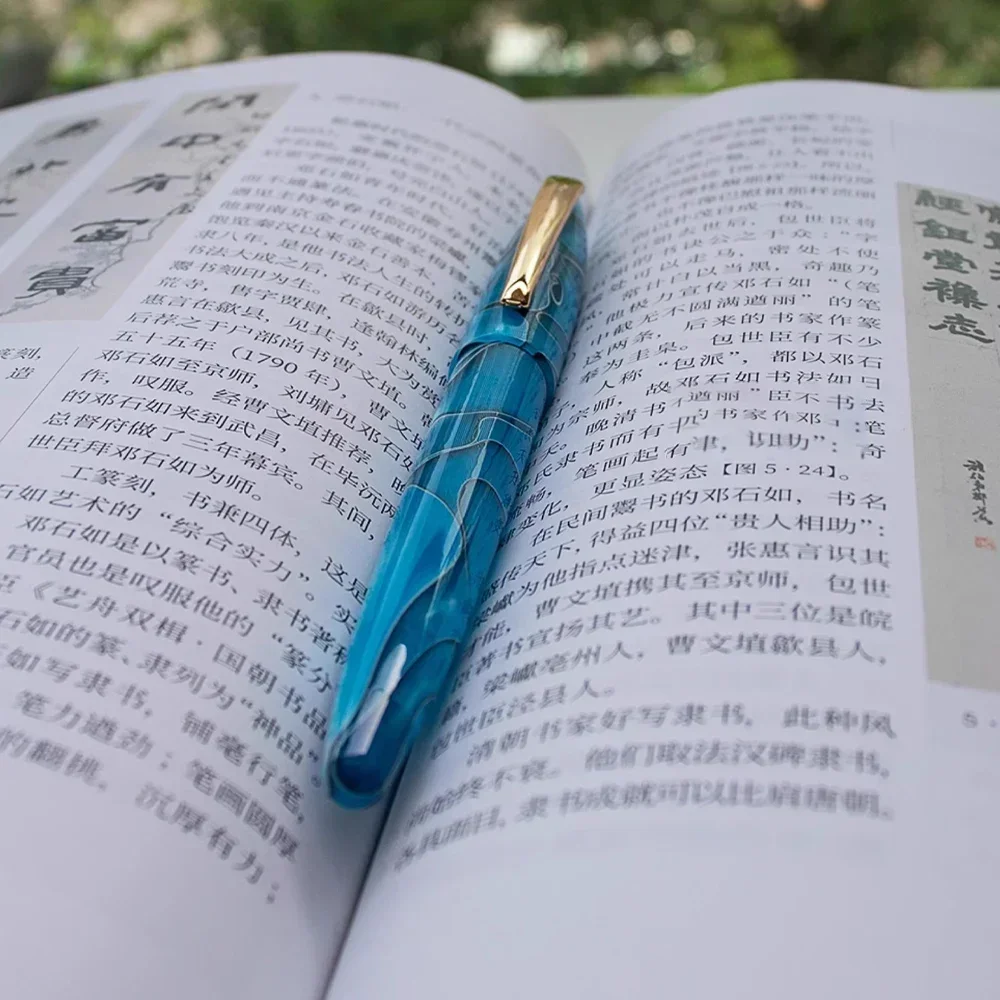 FINCH STATIONERY A108 resin Fountain pen EF F iraurita nibs beautiful gift pens for girls students office supplies stationery 3