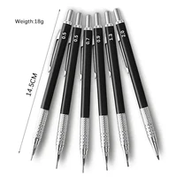 Metal Mechanical Pencil Large capacity Lead And Refills Set 0.3, 0.5, 0.7, 0.9 2.0 Mechanical Pencils for Drawing Sketching 4