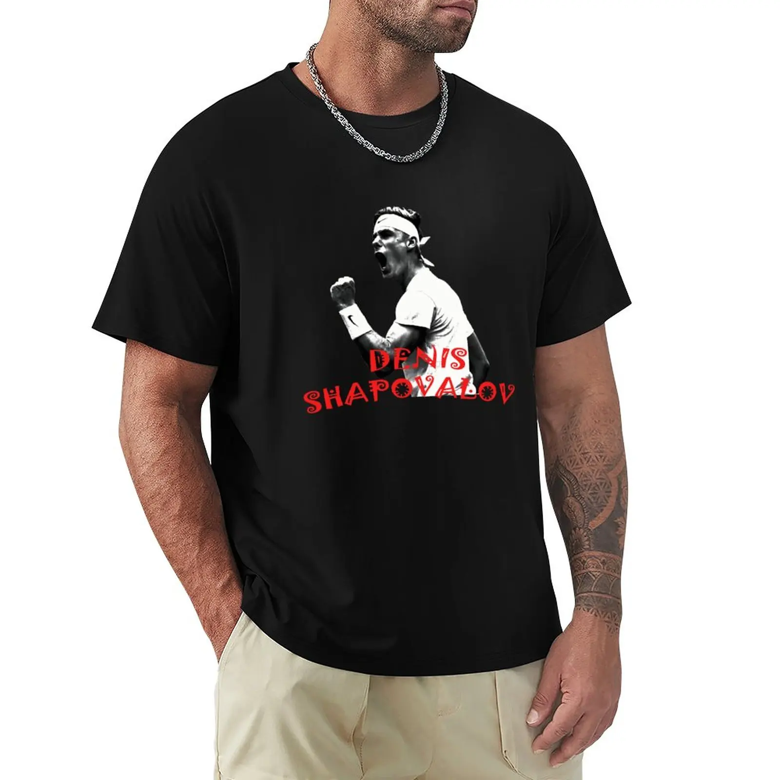 

Shapovalov T-Shirt summer tops sweat mens graphic t-shirts funny