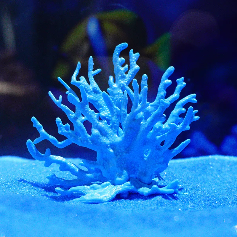 Kunstkoraal aquariumdecoratie voor aquarium, koraalwaterplant, hars aquarium aquascape simulatie ZSP06_voghion.com