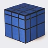 1PCs 3x3x3 Magic Mirror Cubes Cast Coated Puzzle Professional Speed Gold Silver Magic Cube Magic Education Decompression Fun Toy 4