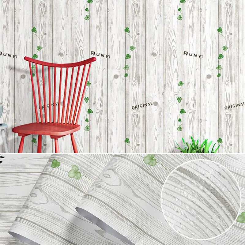 PVC Wallpapers, Papel De Contato, Quarto, Roupeiro, Móveis, Renovar