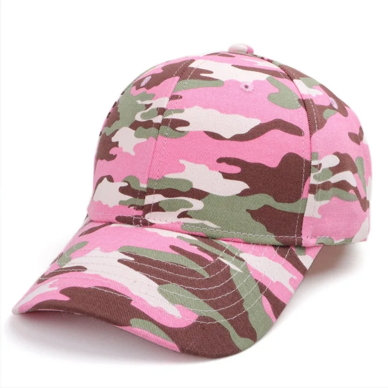 Custom Logo Men Camouflage Baseball Cap Outdoor Sports Women Adjustable Snapbac Duckbill Caps Casual Sunscreen Snapback Dad Hat 6