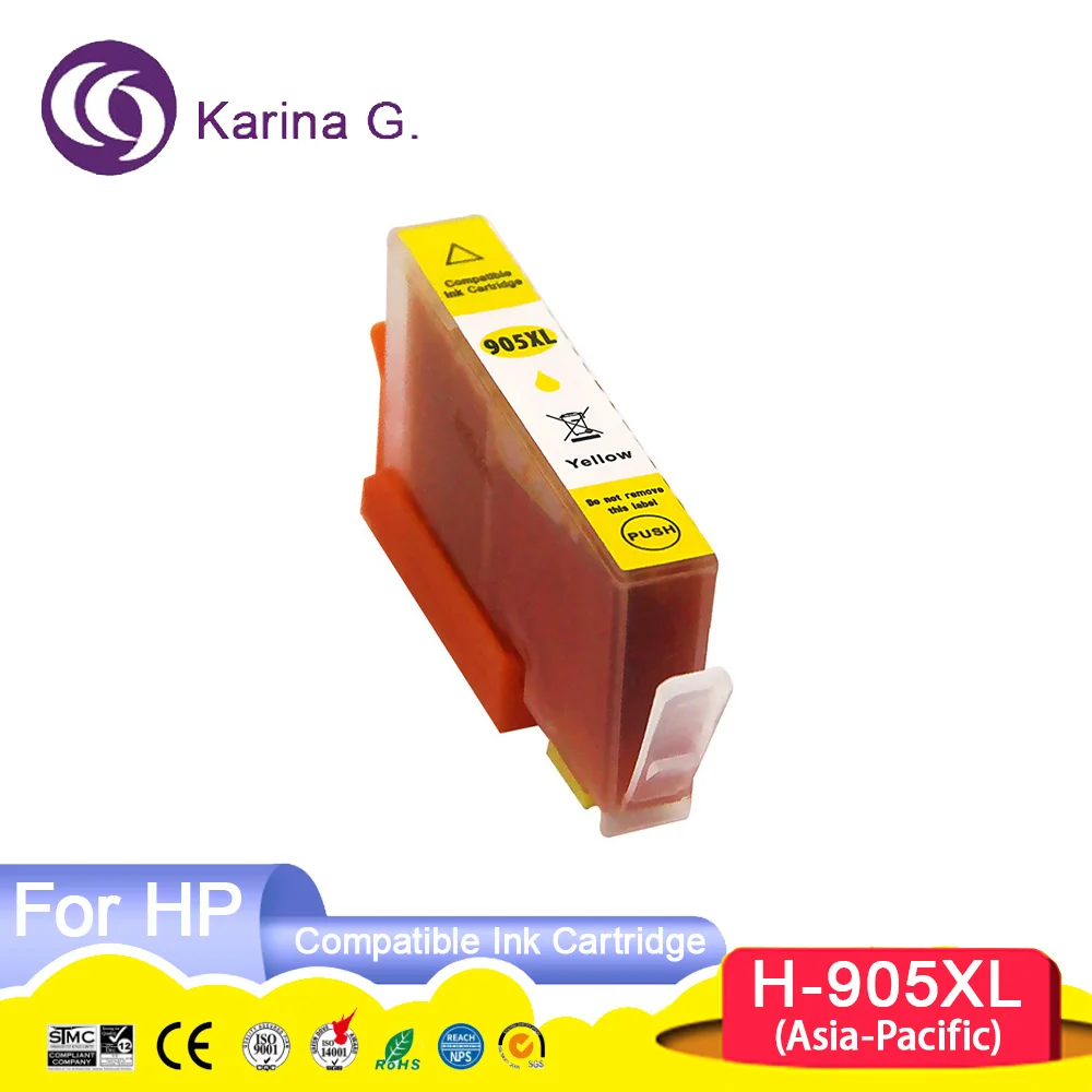 905XL 905 909 XL 909XL Premium Color Compatible InkJet Ink Cartridge for  Office