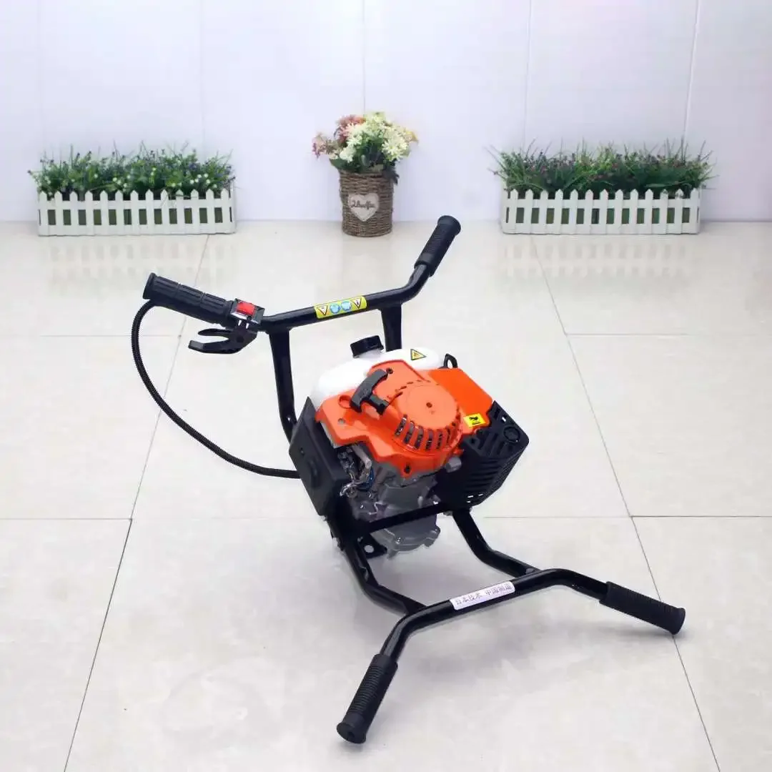 57cc Double-Person Ground Digging Machine Hole Punching Machine Small Agricultural Piling Machine Planting Fertilizer Applicator 4