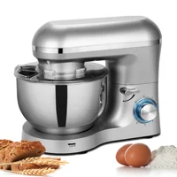 1400W Silver Kitechen Aid mixes with three accessories 1