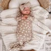 Newborn Baby Bath Towel 6 Layer Gauze Muslin Swaddle Cotton Receive Blankets Swaddling Wrap Lace Langer New Born Diapers Bedding 2
