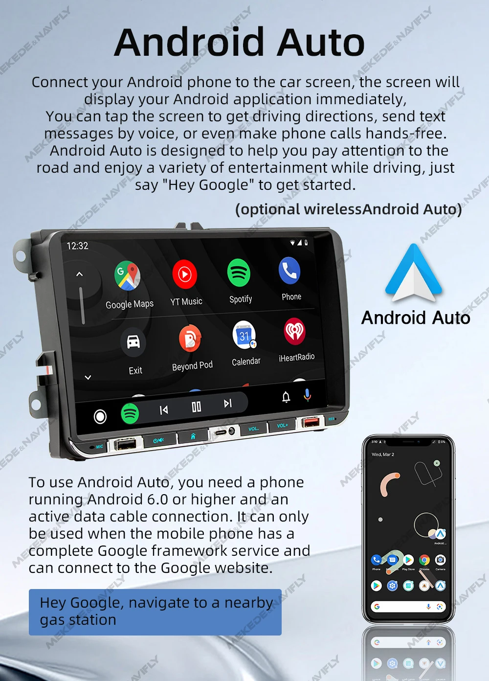 For 9inch Volkswagen VW Passat b6 b7 golf 5 6 Polo Jetta Skoda Car Radio Autoradio Android 13 Multimedia Player For Carplay Auto