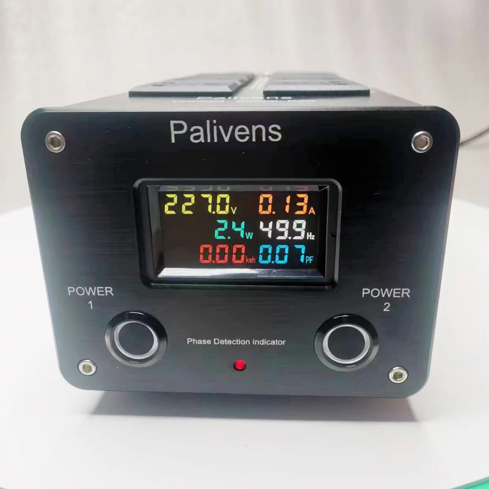 Filtro Di Alimentazione Audio Palivens P20 Con Display LCD Per Corrente/tensione