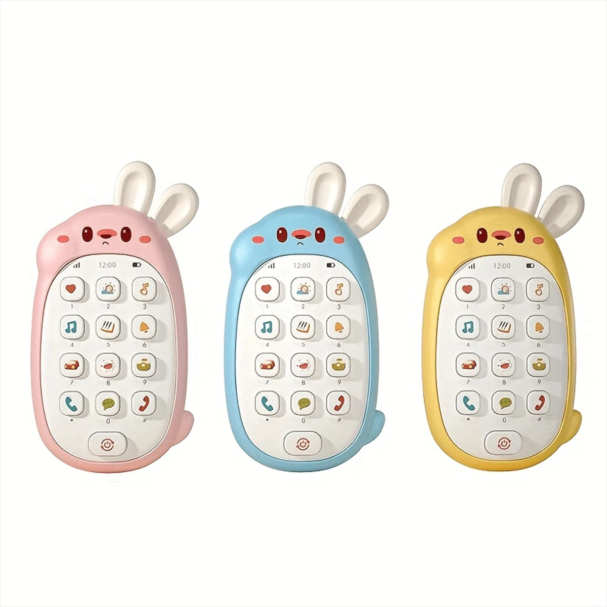 Cute Musical Learning Toy Phone For Children Engaging Educational Interactive Play Perfect Gift For Kids