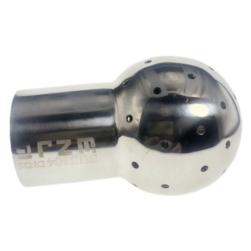 1 2 Thread Female Cleaning Spray Ball Stainless Steel Sanitary Pipe Fittings Fix Rotary Tank Cleaning Ball Head pipe fitting