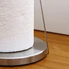 Stainless Steel Paper Towel Holder for Countertop Kitchen Organization Free Standing Tissue Holder for Kitchen Bathroom 5