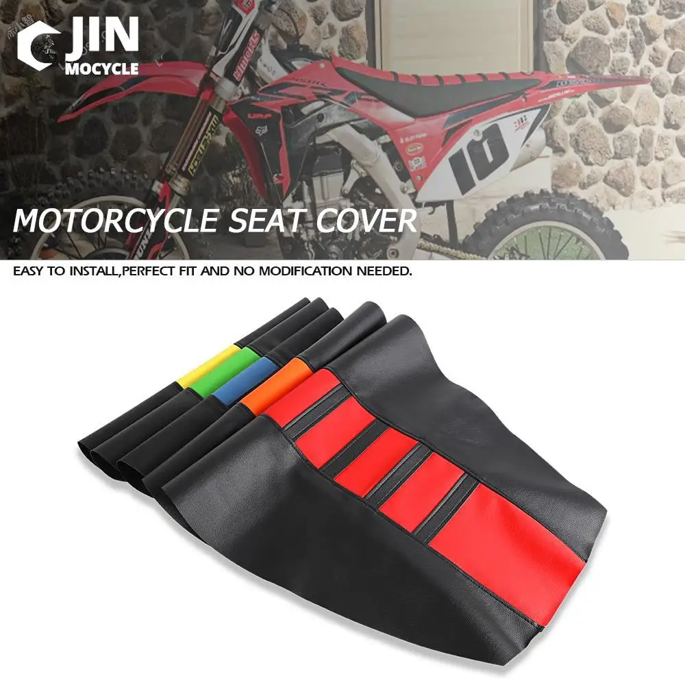 

Motorcycle Accessories FOR YAMAHA TE125 TE150 TE300 TY250 TT600 TW DT230 Dirt Bike Enduro Ribbed Leather Gripper Soft Seat Cover