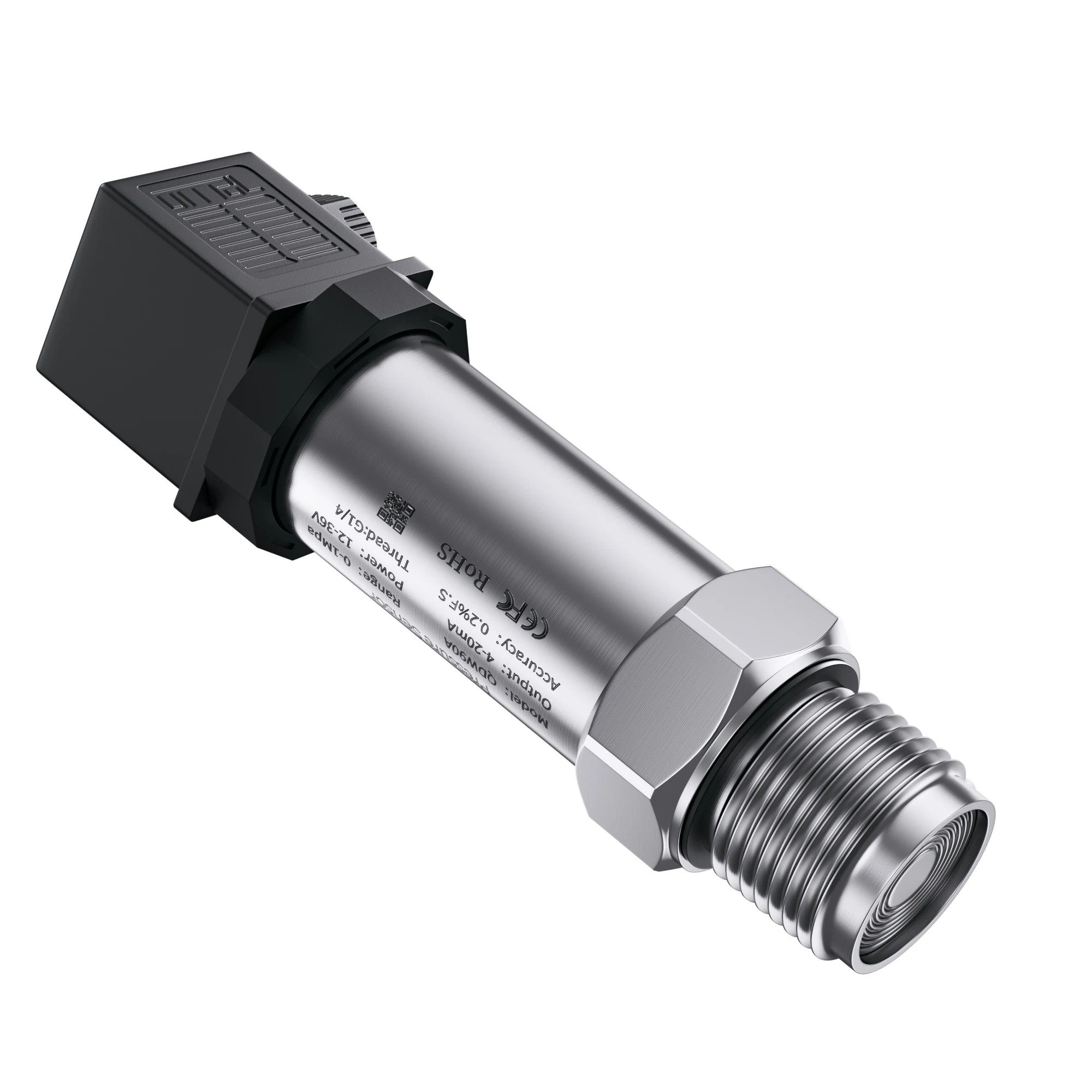 Pressure Transmitter 4-20mA 0-10V Flat Diaphragm 1Mpa 10Mpa 10bar Milk Glue Tank Sanitary Food Grade Flush 30kpa Sensor pressure sensor