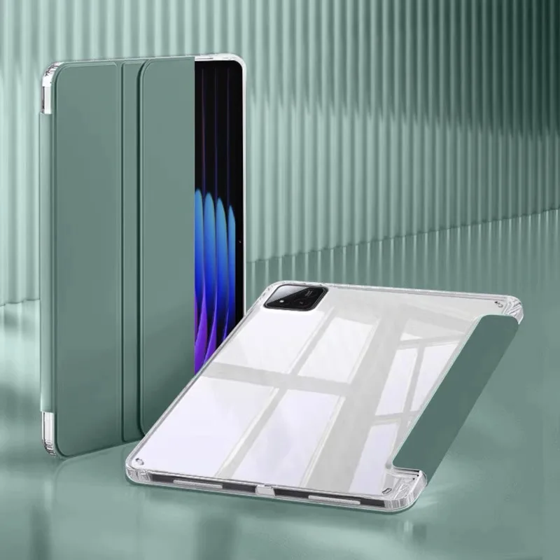 Transparent Protective Case with Awake/Sleep Cover