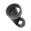 Strut Nut Socket 21mm with 12 Point Professional Durable 1/2" Drive Portable for Hex Wrench Black Color Simple Installation 3