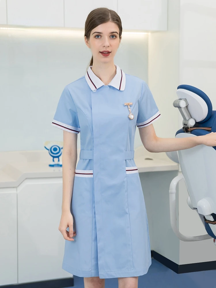 nurse-dress-long-sleeved-female-autumn-and-winter-dress-oral-dental-doctor-beauty-salon-maternity-center-medical-work-clothes