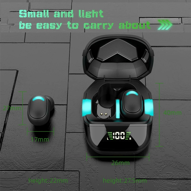 G7S TWS BT5.1 Earphone Air Wireless Low Latency Gaming Headse 3D Stereo Sound Waterproof Earbuds Headphones With Mic For Pods