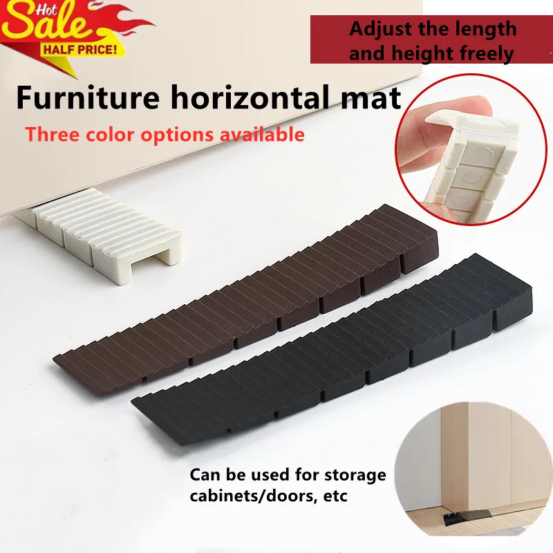 Uneven Floor Levelers Gosknor Furniture Leveling Shims 8-Pack - Clear Plastic Adjustable Levelers For Uneven Floors Clear Plastic Shims