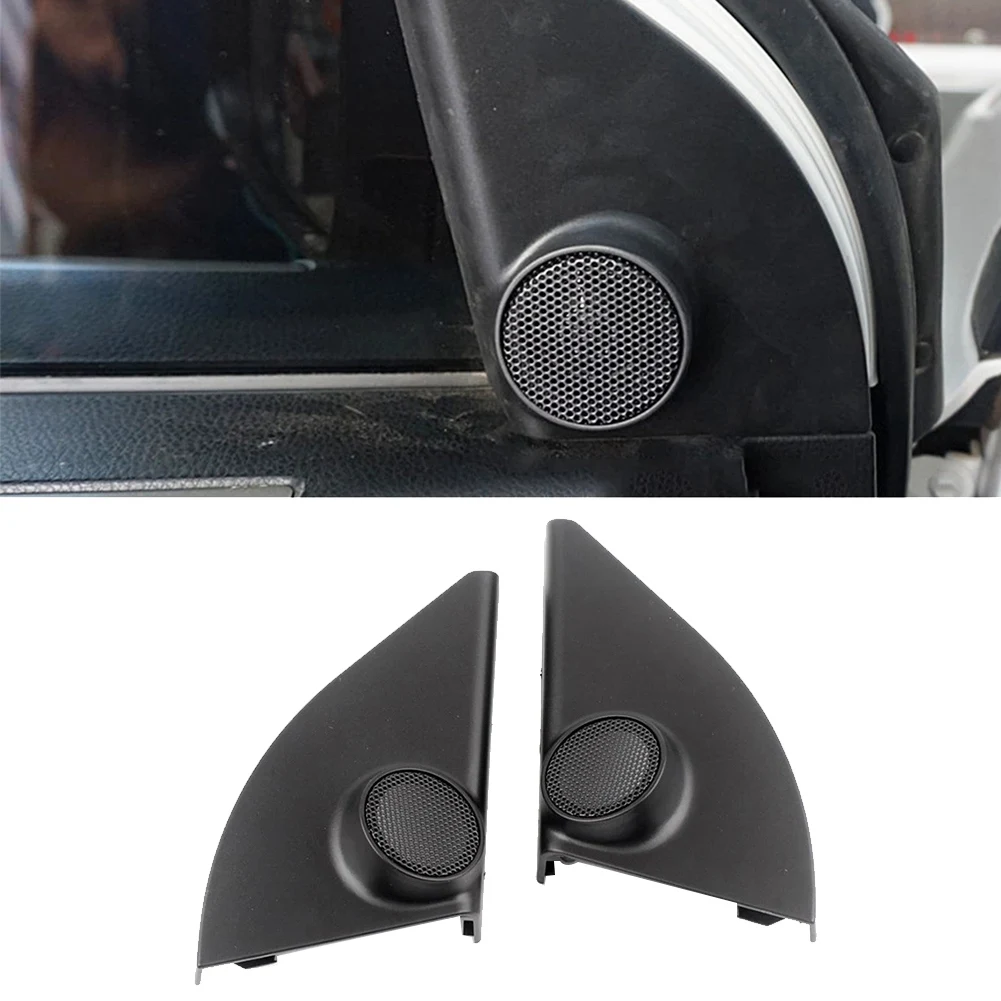 Car Door Panel Audio Horn Cover Tweeter Triangular Speaker Loudspeaker