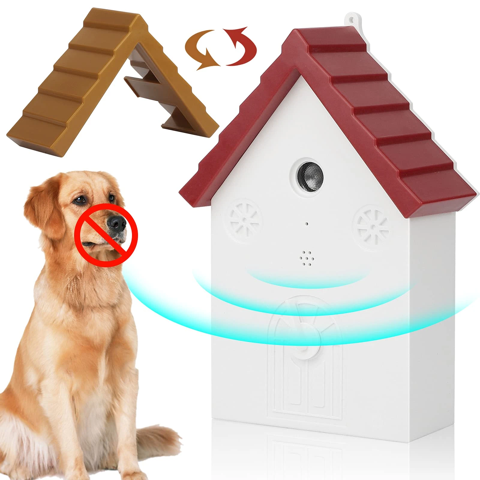 Ultrasonic Dog Barking Deterrent Anti Barking Device Three Frequency Non Barking Control Device