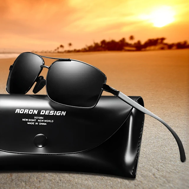 Gafas De Sol polarizadas clásicas para hombre, lentes De Sol polarizadas,  estilo Retro, a la moda, con diseño De marca De conducción, UV400 -  AliExpress